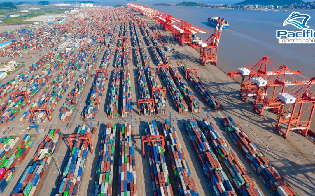 New empty container transportation center commences operations at Shanghai port