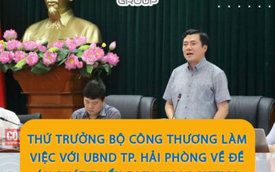 Thứ trưởng Nguyễn Sinh Nhật Tân làm việc với UBND TP Hải Phòng về đề án phát triển dịch vụ logistics